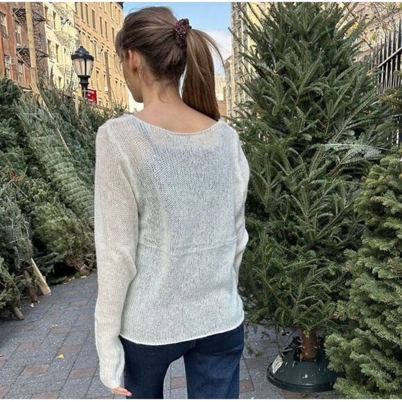 Brandy Melville Colette Boat Neck Sweater - Picture 2 of 7